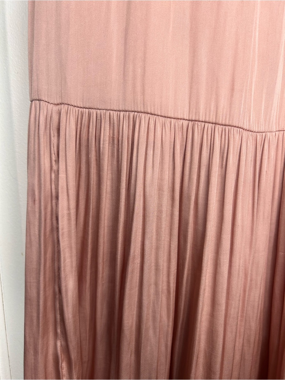 Banana Republic Dusty Rose Maxi Dress with Ruffle Sleeves - Picture 7 of 7